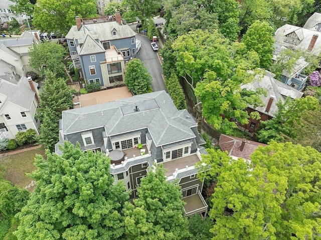 33 Winthrop Unit 1, Brookline, MA 02445 - bird's eye view