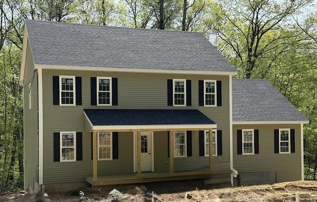 LOT2 N Brookfield Rd, New Braintree, MA 01531 - view of front facade with covered porch and a shingled roof