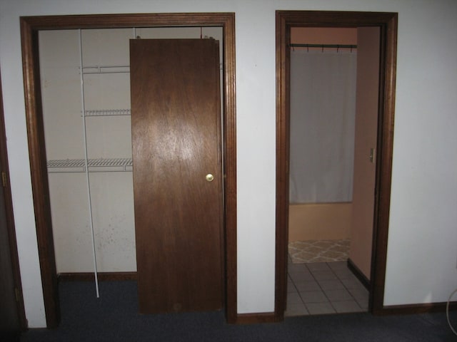 view of closet