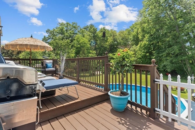15 Cushing St, Salisbury, MA 01952 - deck featuring area for grilling