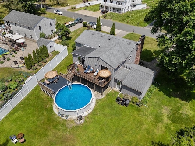 15 Cushing St, Salisbury, MA 01952 - view of subject property with a pool