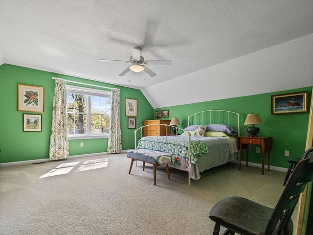 8 Sandstone Dr Unit 8, Medway, MA 02053 - bedroom with vaulted ceiling, carpet, and baseboards