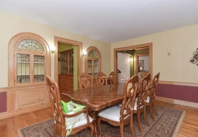 75 William St, Worcester, MA 01609 - dining room featuring light wood finished floors and baseboards
