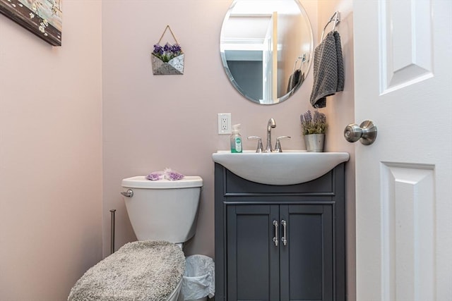 1102 Foxwood Cir Unit 1102, Peabody, MA 01960 - half bathroom with vanity and toilet