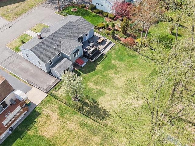 drone / aerial view