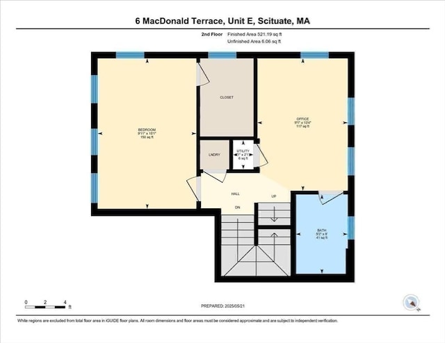 6 Macdonald Ter Unit E, Scituate, MA 02066 - property floor plan