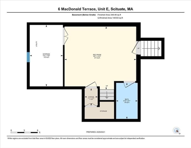 6 Macdonald Ter Unit E, Scituate, MA 02066 - property floor plan