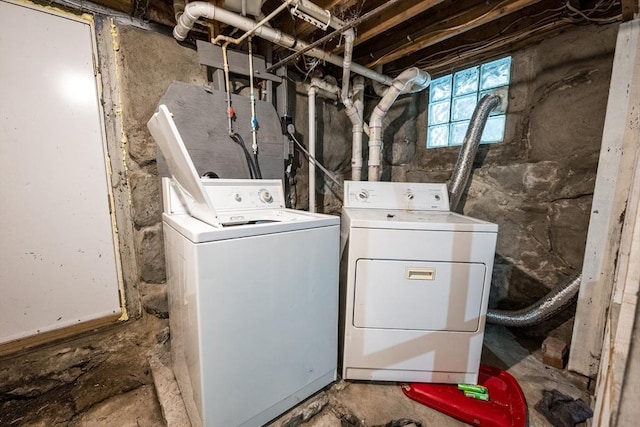 54 Hazard St, New Bedford, MA 02740 - washroom featuring washer and dryer