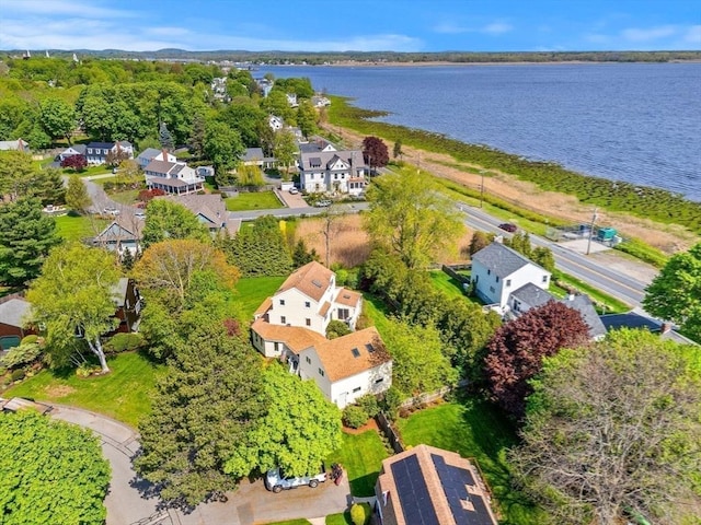 6 Riverview Dr, Newburyport, MA 01950 - aerial perspective of suburban area featuring a nearby body of water