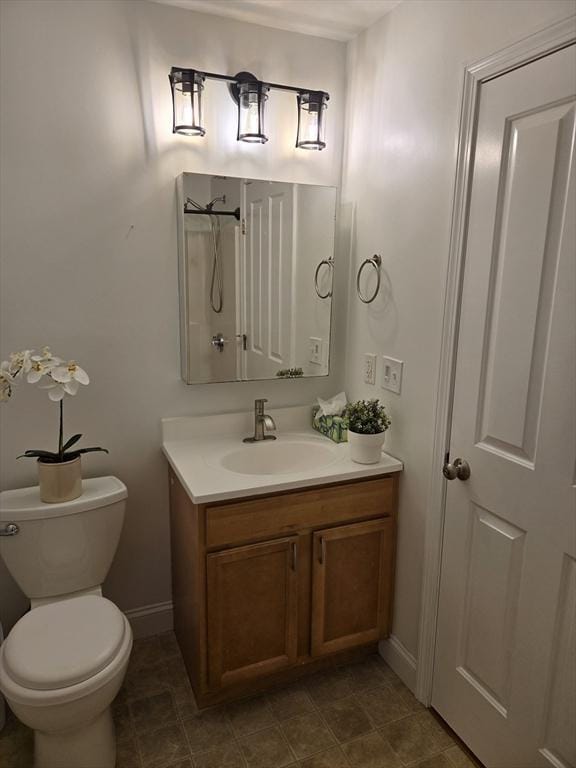 315 Cambridge St Unit 302A, Worcester, MA 01603 - bathroom with vanity and baseboards
