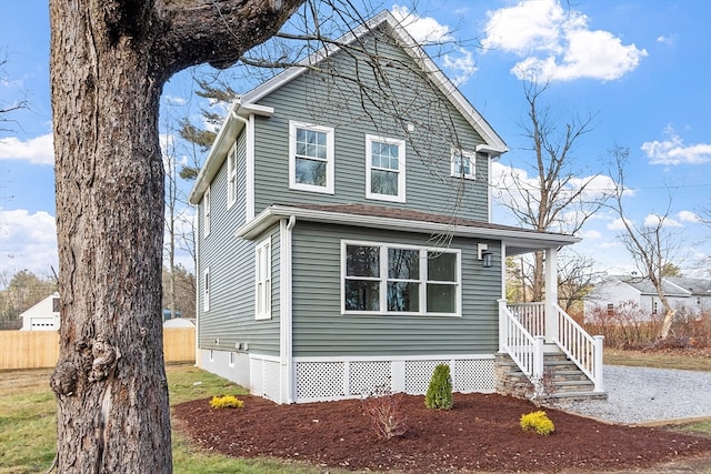 view of front of house