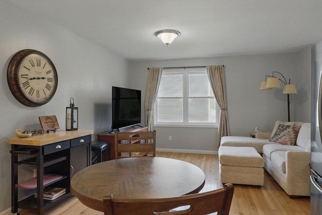 73 Sparrow Way, Raynham, MA 02767 - living room featuring baseboards and light wood-style floors