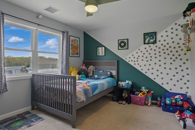 73 Sparrow Way, Raynham, MA 02767 - carpeted bedroom featuring visible vents and ceiling fan