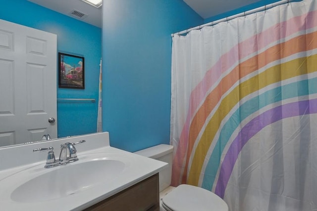 73 Sparrow Way, Raynham, MA 02767 - full bathroom with toilet, a shower with curtain, vanity, and visible vents