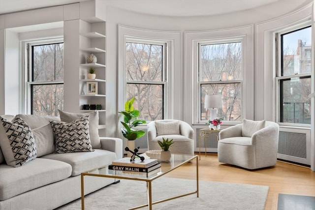 sunroom / solarium with plenty of natural light