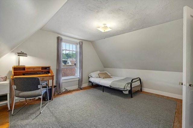 14 Cottage St, Whitman, MA 02382 - bedroom with lofted ceiling and a desk