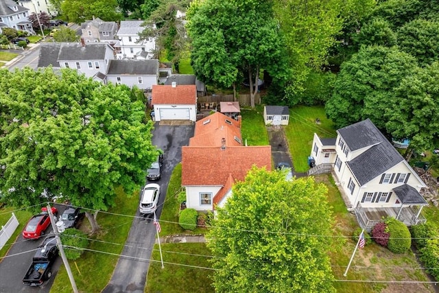 14 Cottage St, Whitman, MA 02382 - aerial view of residential area