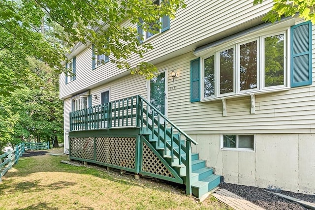191 Franklin St Unit A, Stoneham, MA 02180 - view of home's exterior with stairway