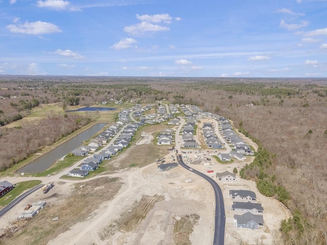 47 Spring St, Rehoboth, MA 02769 - aerial view of property's location featuring a nearby body of water and nearby suburban area