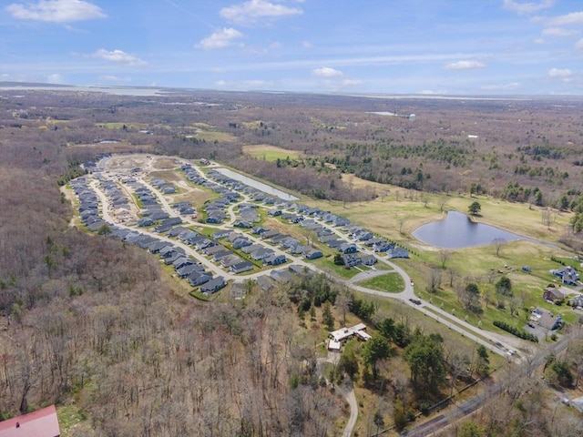 47 Spring St, Rehoboth, MA 02769 - aerial view of property and surrounding area with a nearby body of water
