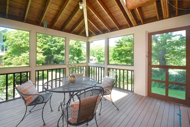 4 Half Moon Hl Unit 4, Acton, MA 01720 - sunroom / solarium featuring outdoor dining area and plenty of natural light