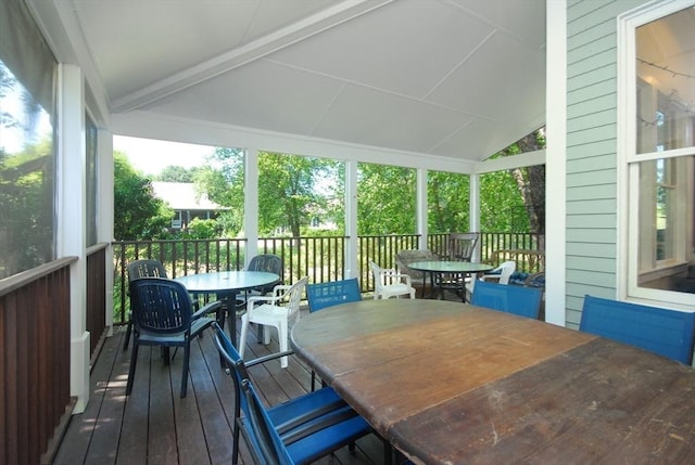 4 Half Moon Hl Unit 4, Acton, MA 01720 - wooden terrace featuring outdoor dining area