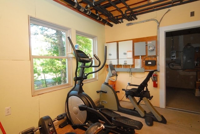 4 Half Moon Hl Unit 4, Acton, MA 01720 - workout area featuring electric panel