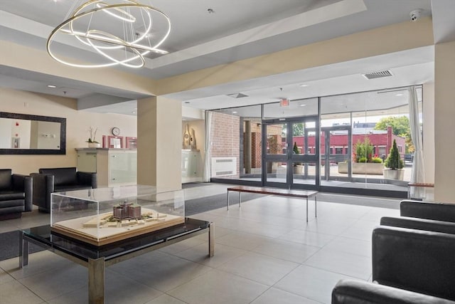 view of building lobby