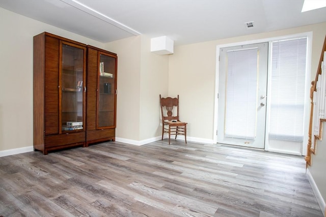 22 Everton Ave, Worcester, MA 01604 - empty room featuring light wood-style floors and baseboards