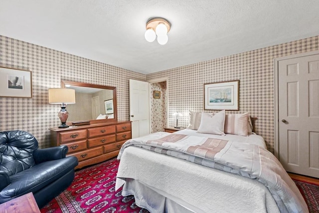 84 Englewood Rd, Longmeadow, MA 01106 - bedroom with wallpapered walls