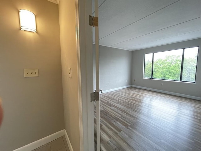 1550 Worcester Rd Unit 524, Framingham, MA 01702 - empty room featuring baseboards and wood finished floors