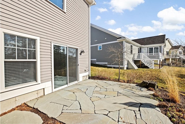 21 Bearberry Path Unit 0, Plymouth, MA 02360 - view of patio / terrace featuring stairway