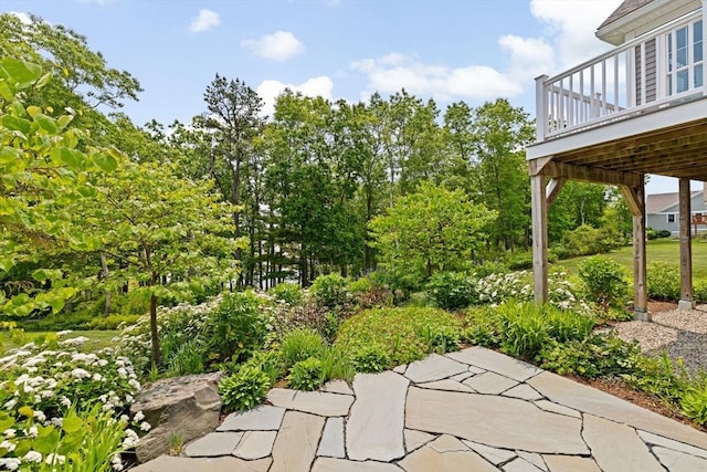 21 Bearberry Path Unit 0, Plymouth, MA 02360 - view of patio featuring a wooden deck