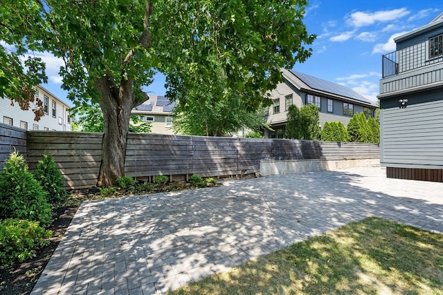 exterior space with a patio area