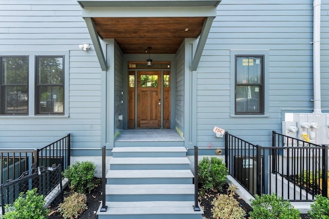 view of property entrance