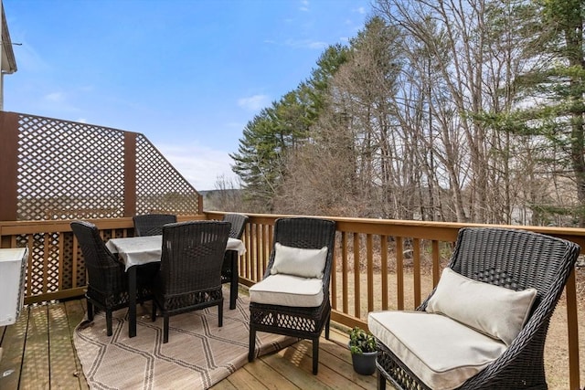 47 Plantation Rd Unit 47, Oxford, MA 01540 - deck featuring outdoor dining area