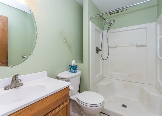 177 Pine Hill Cir, Waltham, MA 02451 - bathroom with toilet, a shower, and vanity