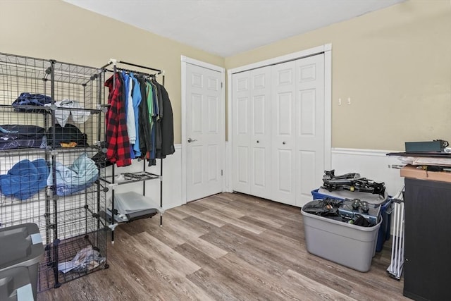 24 Highland Ave, Millbury, MA 01527 - bedroom featuring wood finished floors and a closet