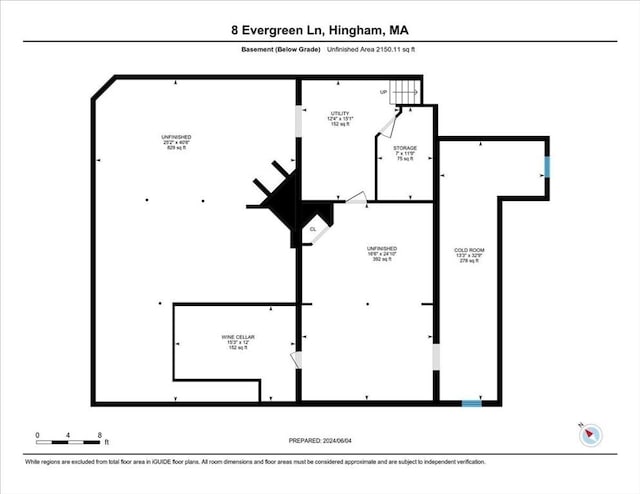 8 Evergreen Ln, Hingham, MA 02043 - property floor plan
