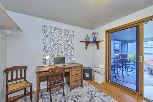 55 Friendship St, Billerica, MA 01821 - home office with light wood-style flooring