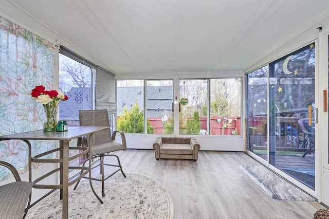55 Friendship St, Billerica, MA 01821 - sunroom featuring wood finished floors and ornamental molding