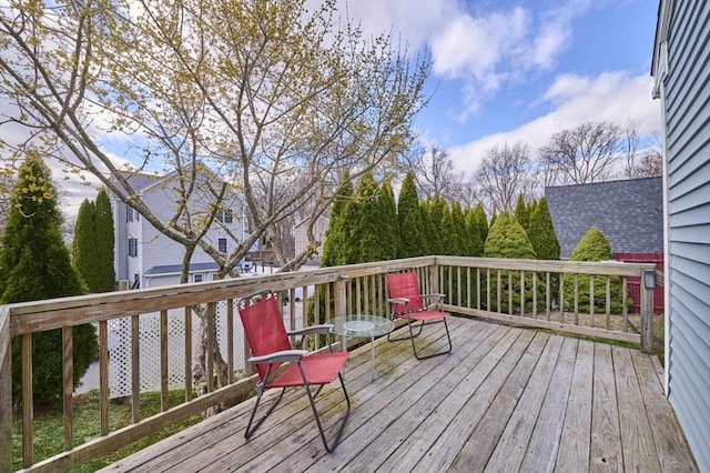55 Friendship St, Billerica, MA 01821 - view of wooden deck