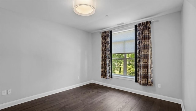 635 Old Post Rd Unit 204, Sharon, MA 02067 - spare room featuring dark wood-type flooring