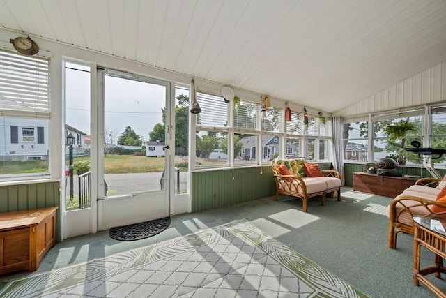 20 Harlem Rd, Weymouth, MA 02191 - sunroom featuring healthy amount of natural light and lofted ceiling