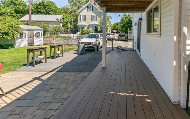 3 Centre St, Waltham, MA 02453 - view of wooden deck