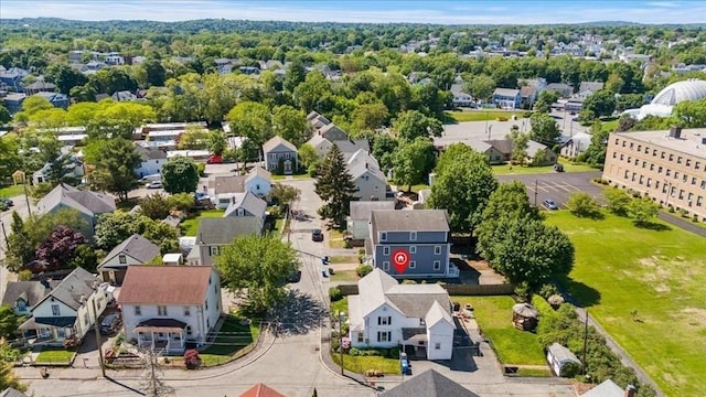 3 Centre St, Waltham, MA 02453 - aerial perspective of suburban area