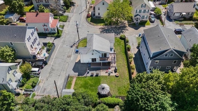 3 Centre St, Waltham, MA 02453 - aerial perspective of suburban area