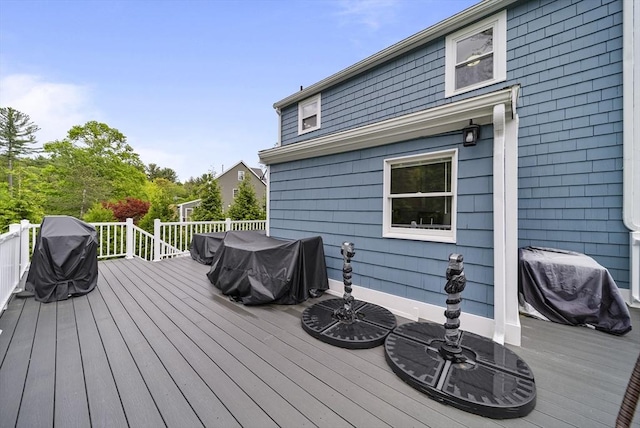 54 Forest St, Wilmington, MA 01887 - view of wooden deck