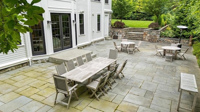 20 Birch Hill Rd, Newton, MA 02465 - view of patio / terrace featuring outdoor dining space