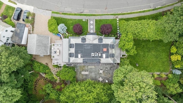 20 Birch Hill Rd, Newton, MA 02465 - bird's eye view